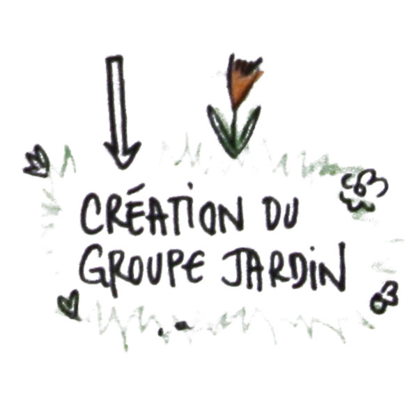 Création du groupe Jardin