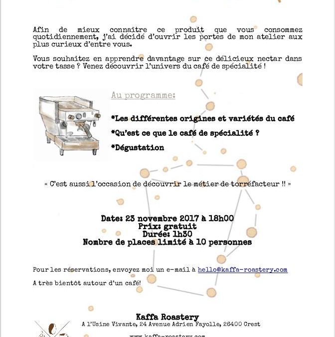 A la découverte du café !