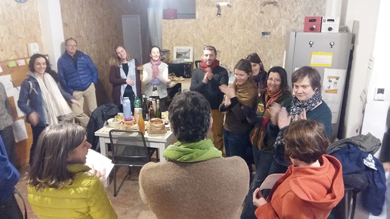 Apéro d’accueil pour Sébastien