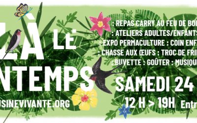 V’la le printemps ! le 24 mars à l’Usine Vivante