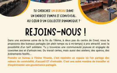 Bureaux libres!